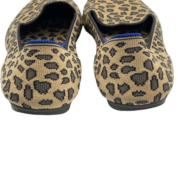 Rothy’s The Almond Loafer In Small Leopard Print Knit Flat Size 9. - Picture 8 of 13